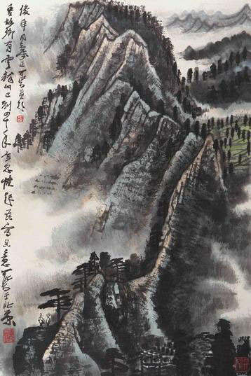 李可染《云龙山写照》470万领衔嘉德四季近现代书画拍卖